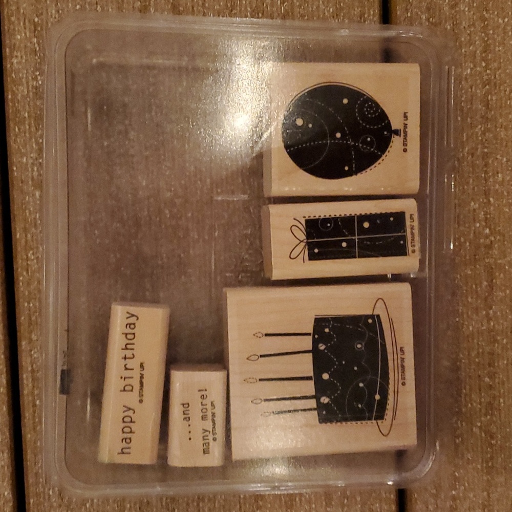 Stampin' Up! Rubber stamp set (birthday)